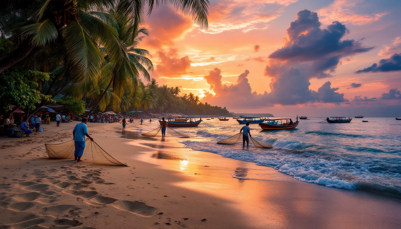 découvrez negombo, sri lanka, un joyau côtier où magnifiques plages de sable doré rencontrent une culture locale vibrante. plongez dans l'ambiance chaleureuse de cette ville pittoresque, explorez ses marchés animés, savourez des spécialités locales et admirez le riche patrimoine historique tout en profitant d'un cadre paradisiaque.